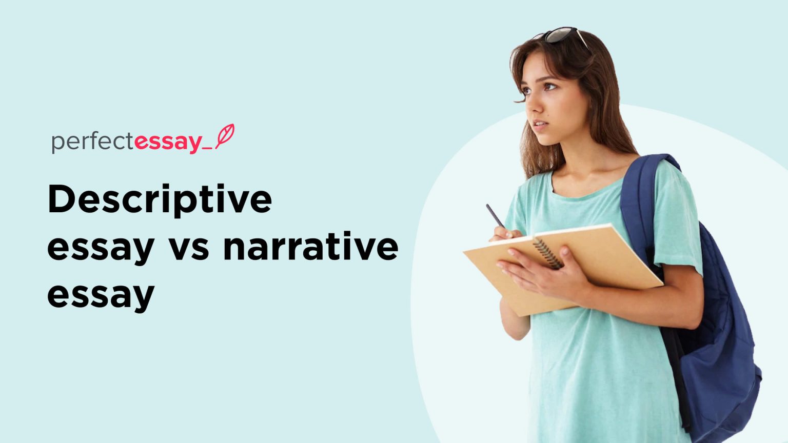 what is the difference between descriptive essay and narrative essay