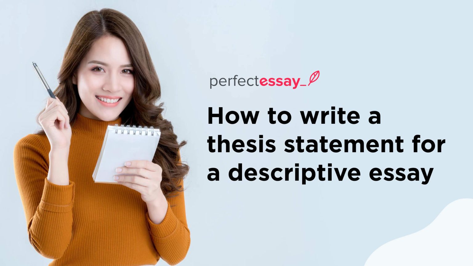 thesis for descriptive essay